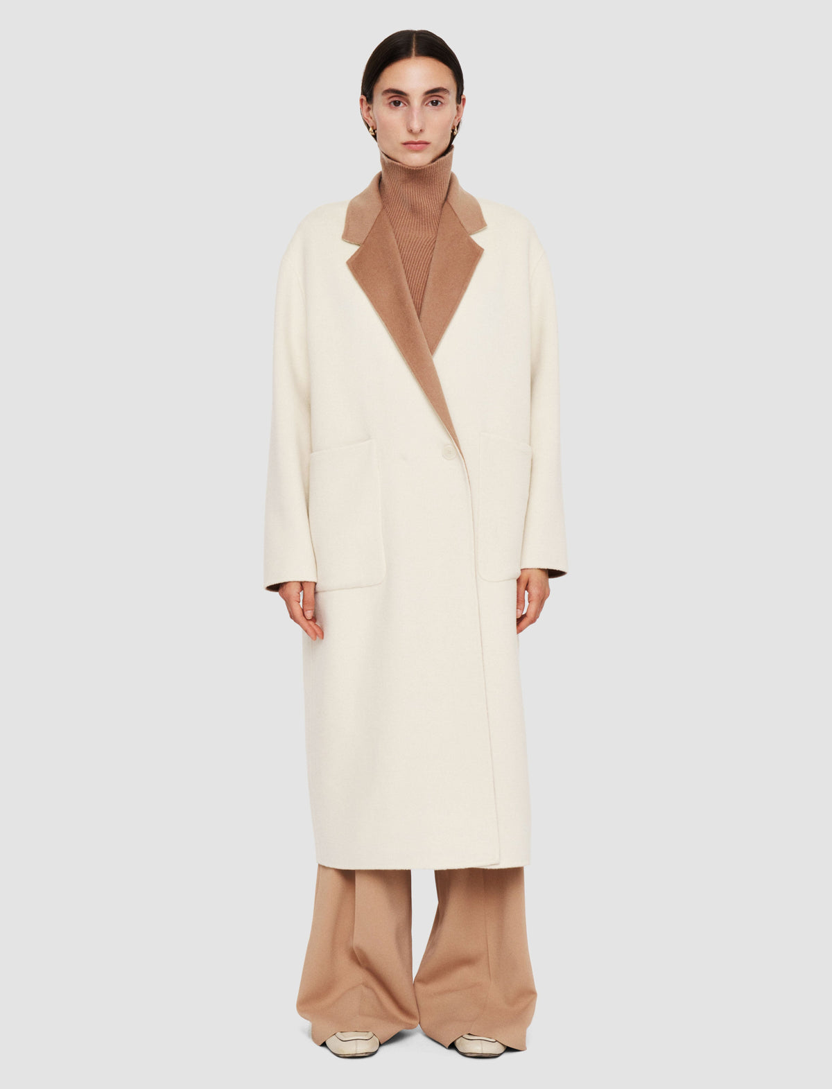 Edmond Reversible Double Face Cashmere Coat
