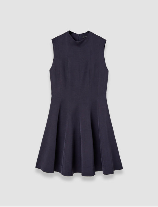 Edita Viscose Crepe Mini Dress