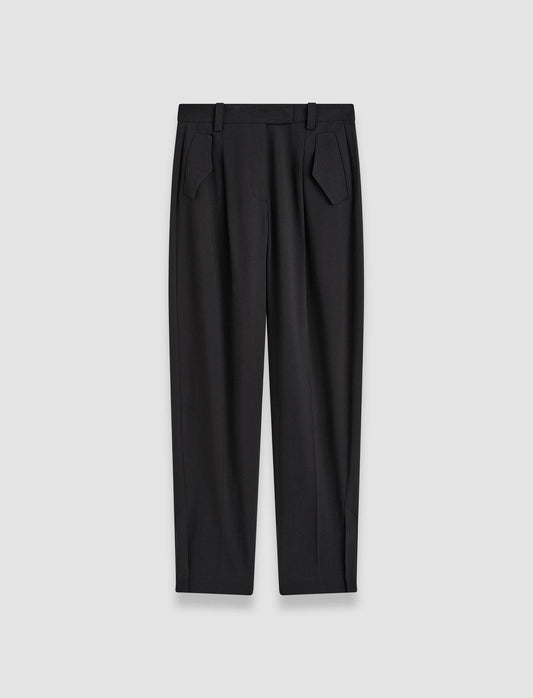 Alexis Fluid Twill Wool Trousers